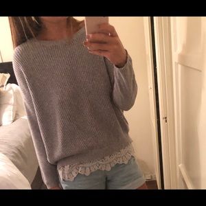 Grey urban outfitters sweater